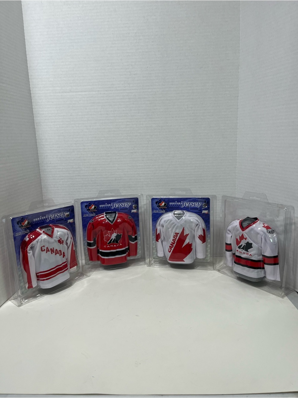 TEAM CANADA NHL hockey mini jersey lot vintage